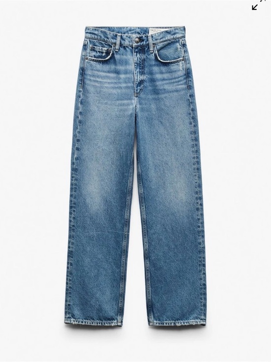 rag & bone Denim - NEW Rag & Bone Shea High-rise Relaxed Straight Full Length Jeans Size 27